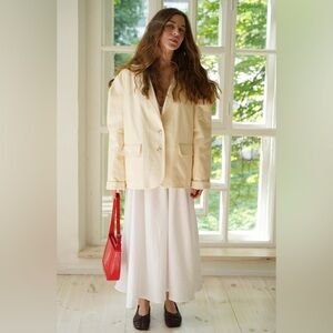 VINTAGE | Nygard Collection vintage silk blazer | size 12